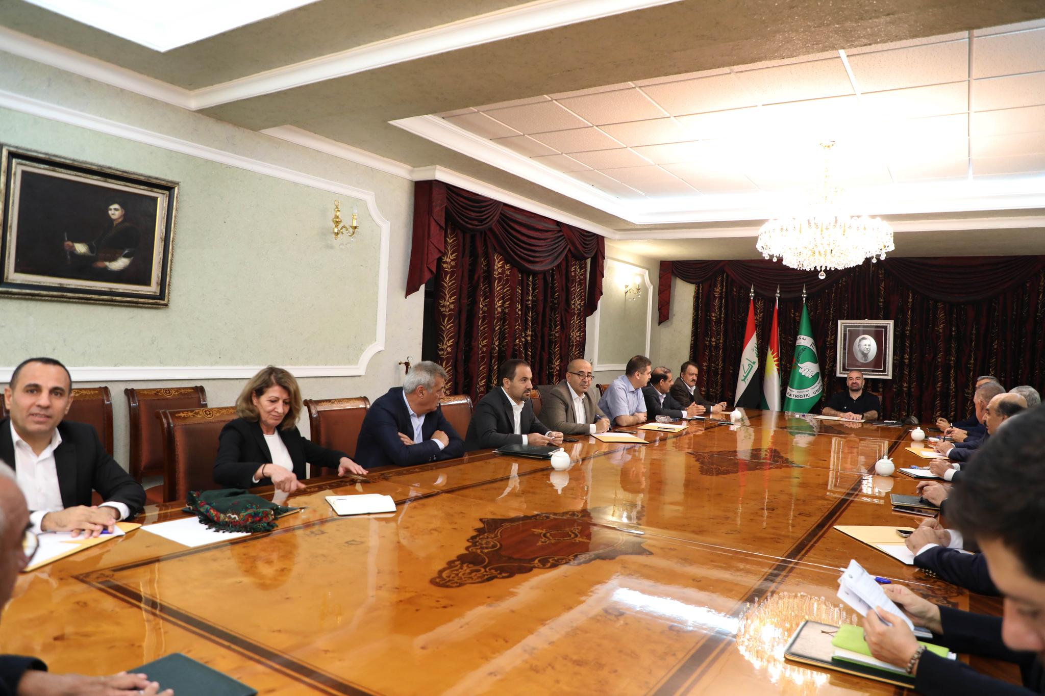 مەکتەبی سیاسی یەکێتیی بڕیارەکانی ھەڤاڵ بافڵ جەلال تاڵەبانی پەسەند کرد