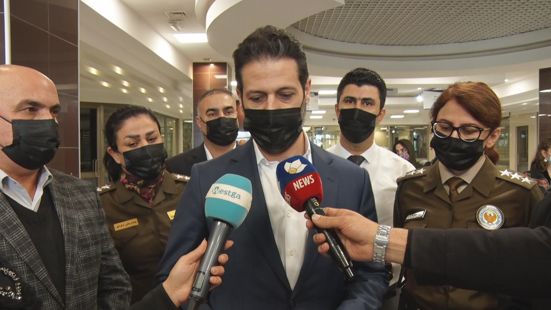 قوباد تاڵەبانی بریندارەکانی روداوەکەی شەوی رابردووی سلێمانی بەسەرکردەوە