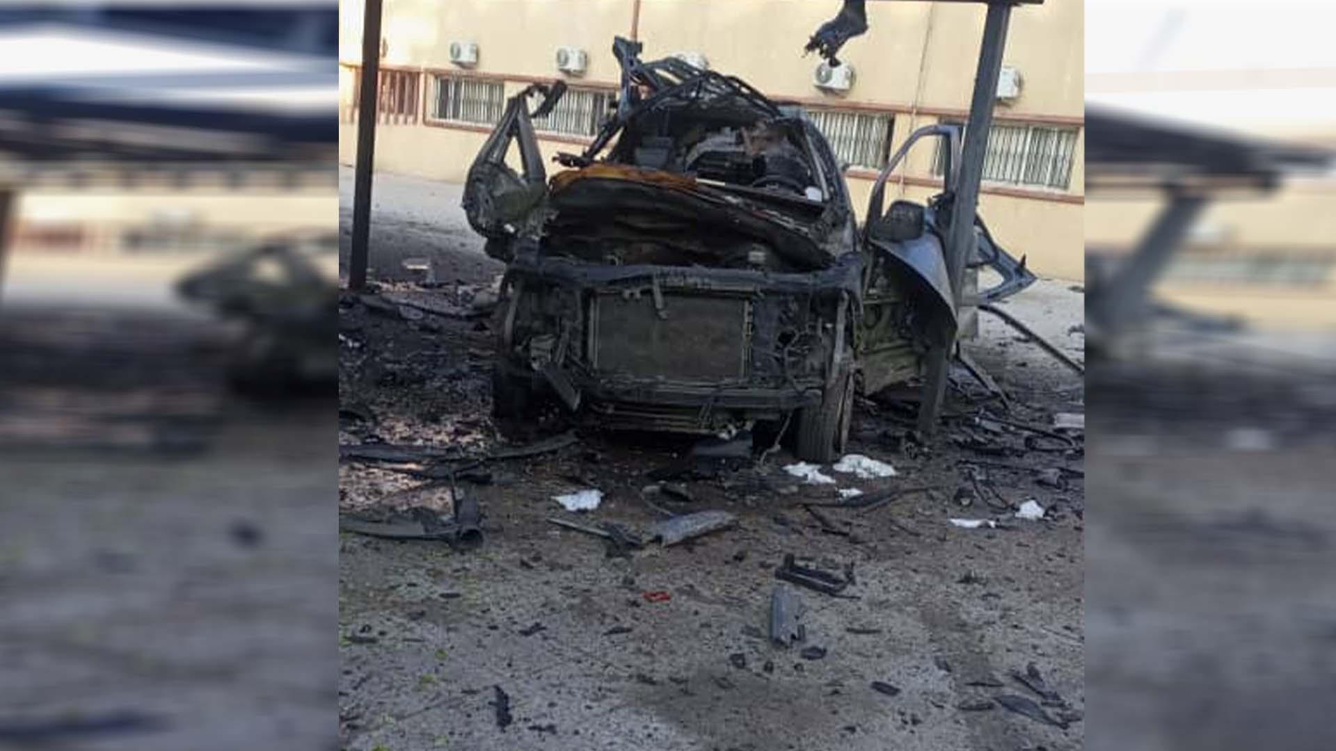 لە قامیشلۆ ئۆتۆمبێلێک تەقییەوە و بەھۆیەوە کەسێک برینداربوو