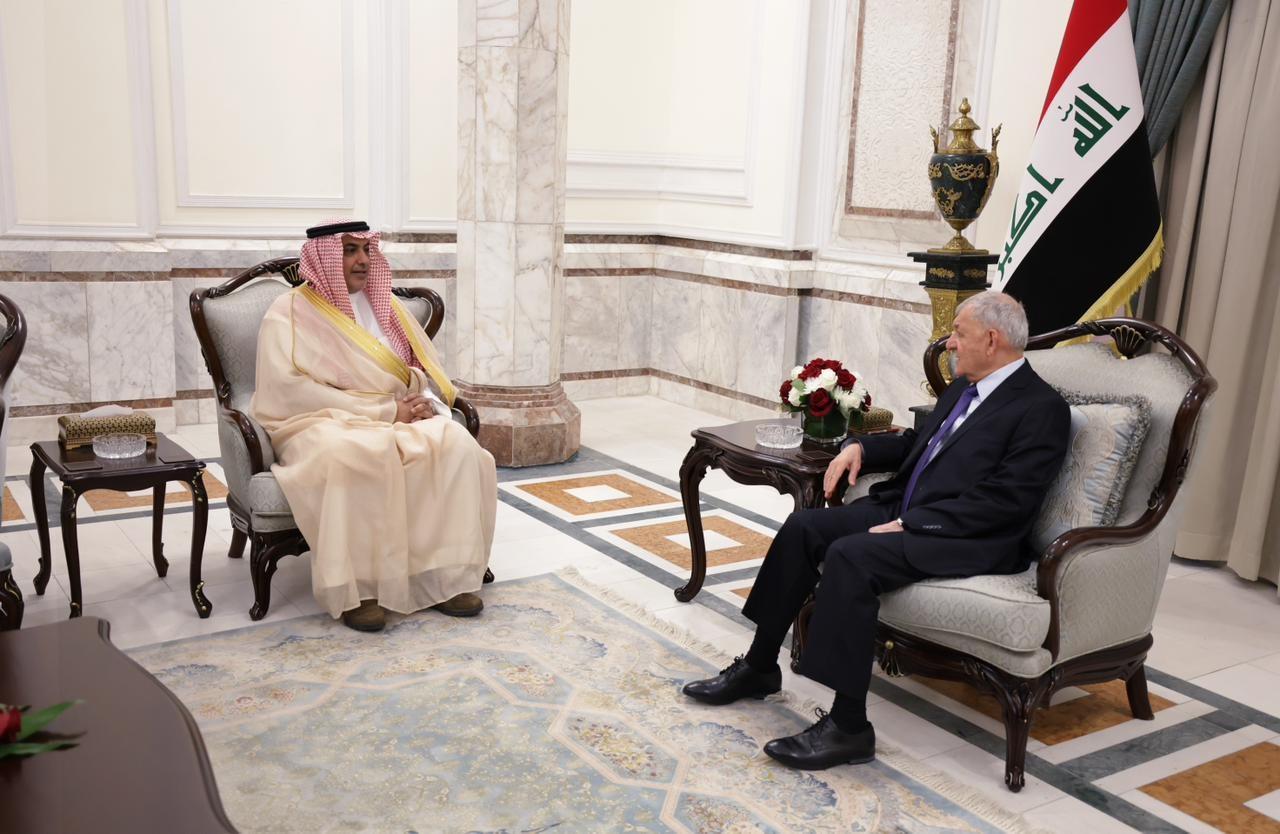 سەرۆککۆمار پێشوازی لە باڵیۆزی سعودیە دەکات