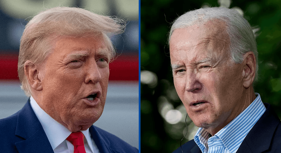 بەپێی راپرسی و ھەڵسەنگاندنەکان لە سەرجەم بوارەکاندا ترەمپ لە پێش بایدنەوەیە