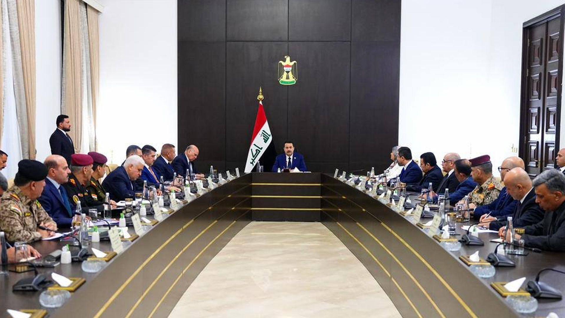 ئەنجومەنی وەزاریی ئاسایشی نیشتمانی  دەسەڵاتی وەڵامدانەوە دەداتە حەشدی شەعبی و هێزە ئەمنییەکان