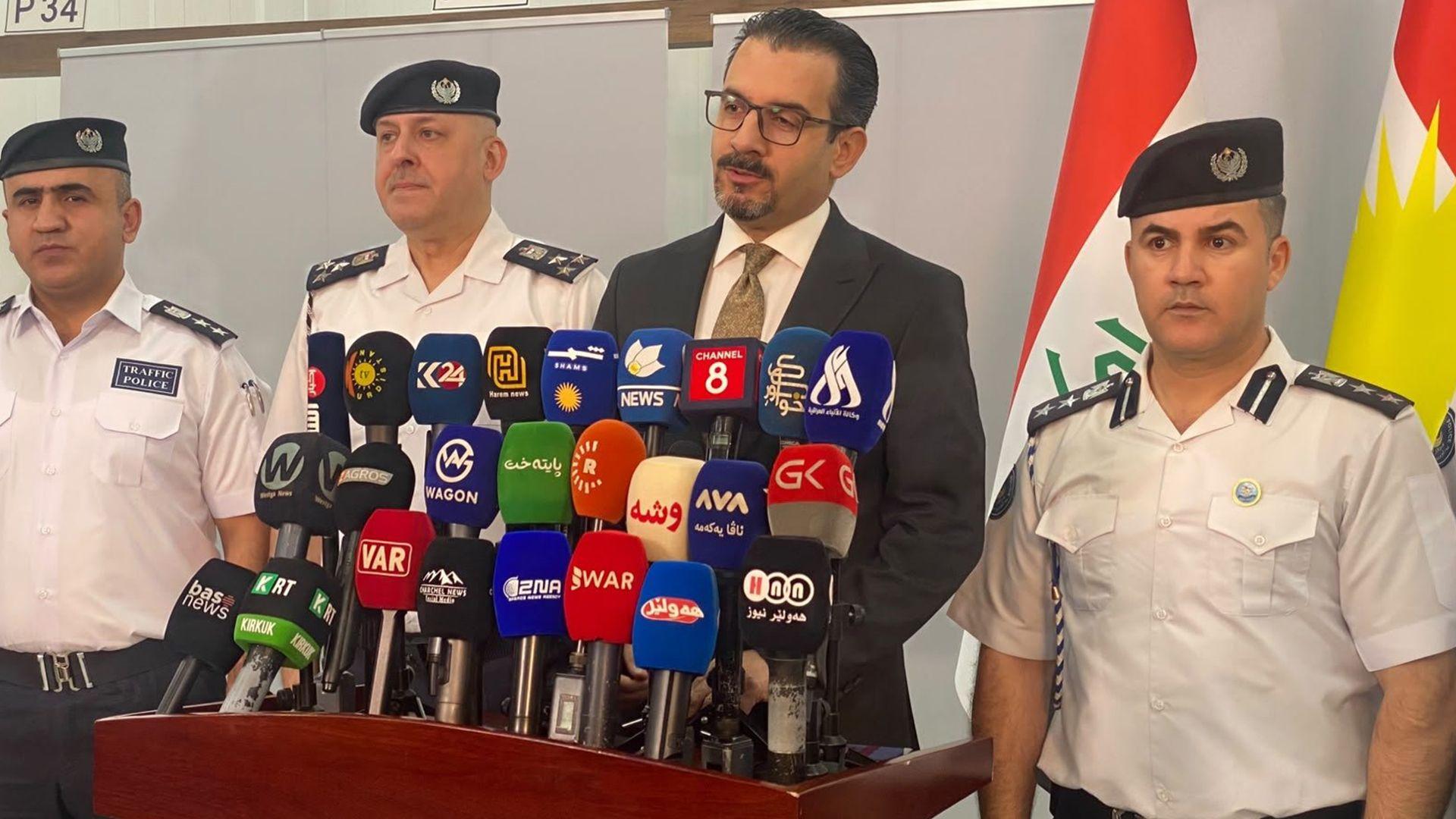 گشتاندن بۆ سزای سەرپێچیی ئۆتۆمبێلەکان لەنێوان هەرێم و حکومەتی فیدراڵدا کارا دەکرێت