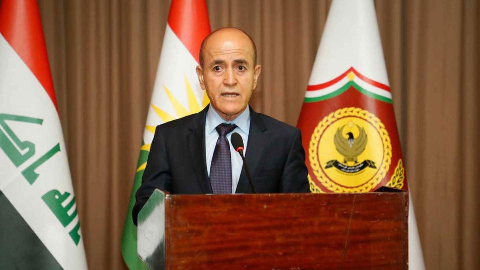 وەزیری پێشمەرگەی هەرێم پیرۆزبایی لە نزار ئامێدی سەرۆک کۆماری نوێ دەکات