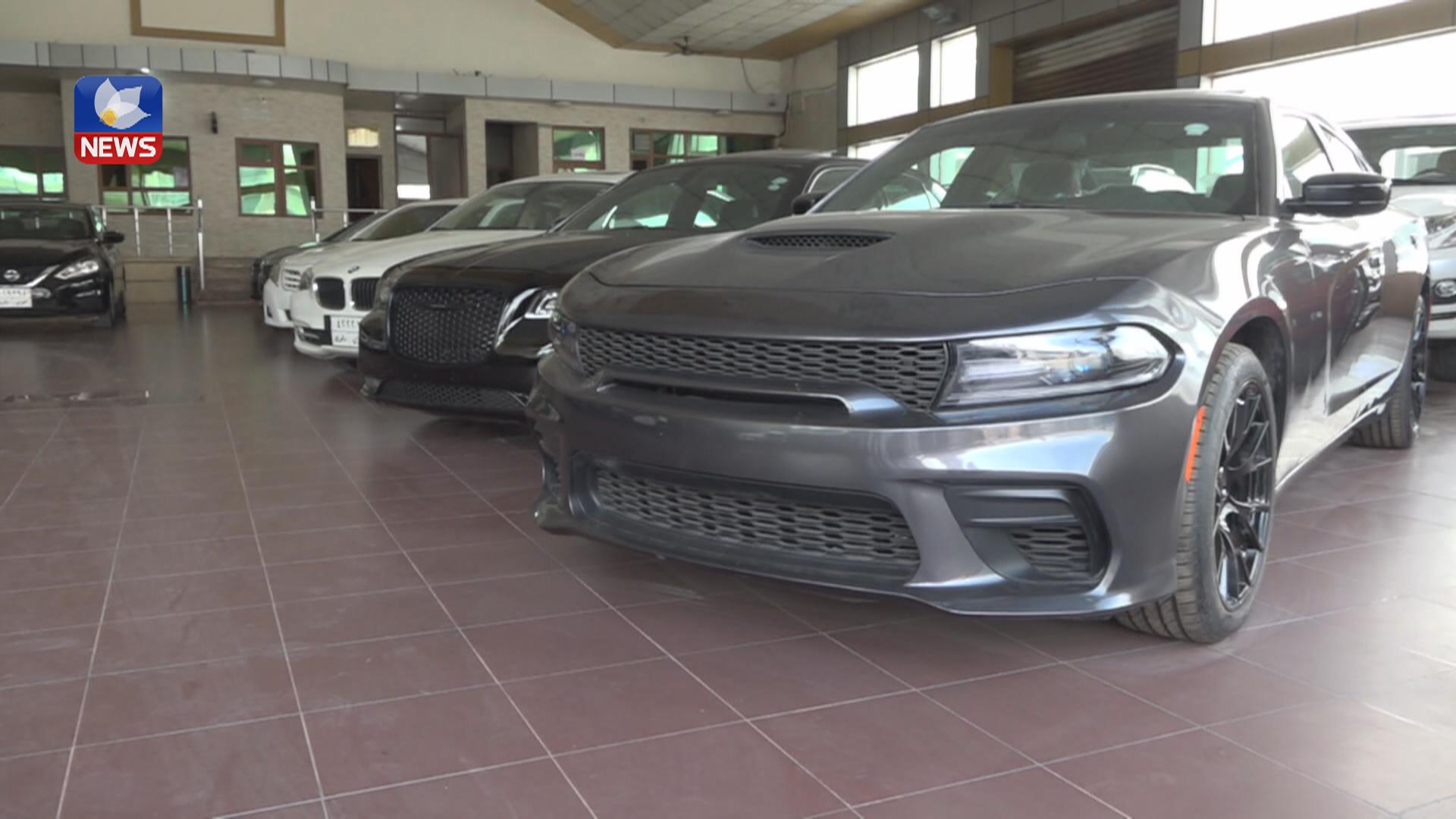 لە زاخۆ چەندین ئۆتۆمبێل ھاوردەکراون و تابلۆیان پێنادرێت