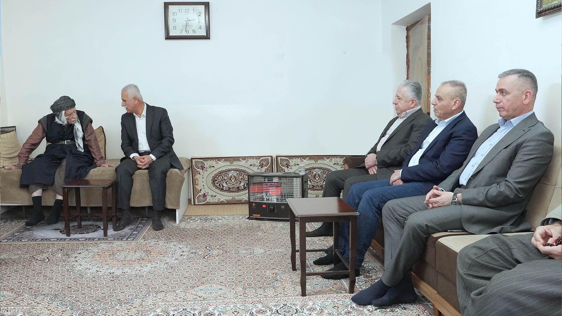 مەکتەبی سکرتارییەتی سەرۆک مام جەلال "خاڵە سەید نەجیب هانەسورە"یان بەسەرکردەوە