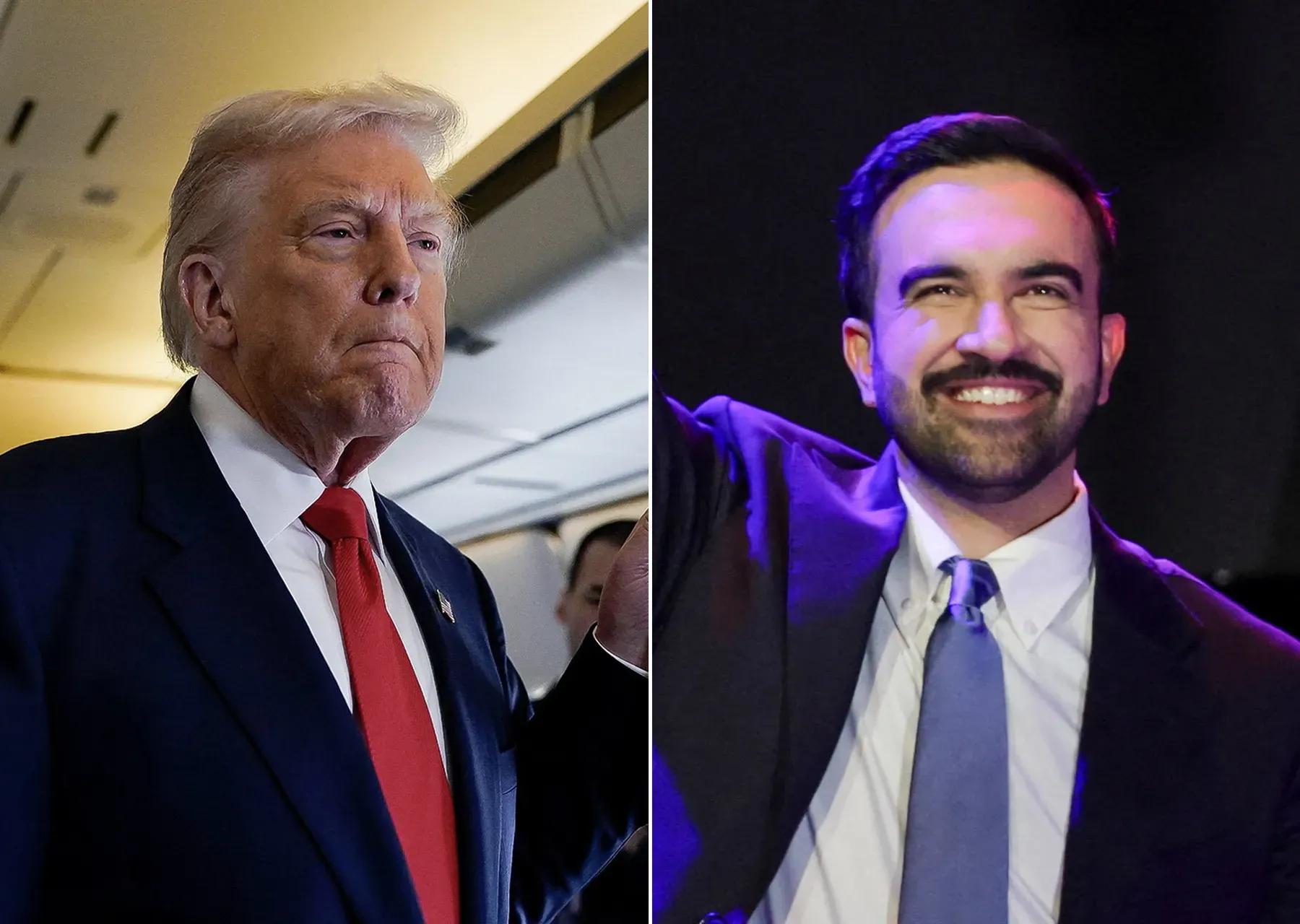 اجتماع مرتقب بين ترمب ورئيس بلدية نيويورك المنتخب زهران ممداني