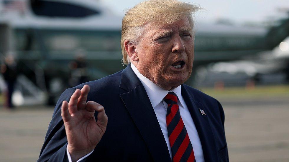 ترامب يهدد بتصفية جميع عناصر حماس في حال لم تخرج جميع المحتجزين لديها 