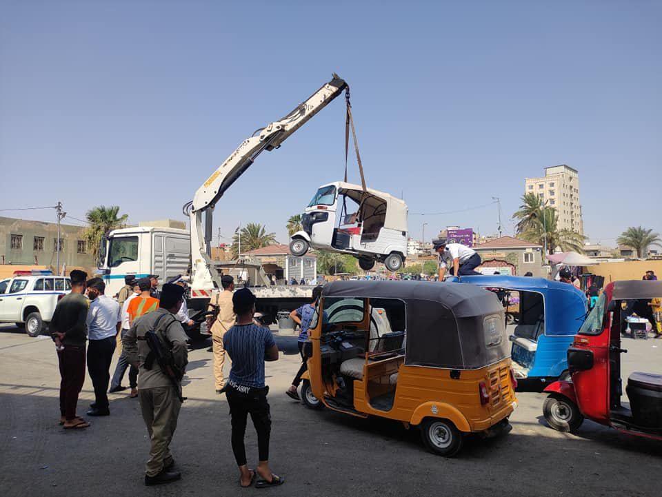 المرور تؤكد تطبيق قانونها على الدراجات والتكاتك المخالفة وحجز غير المسجلة منها