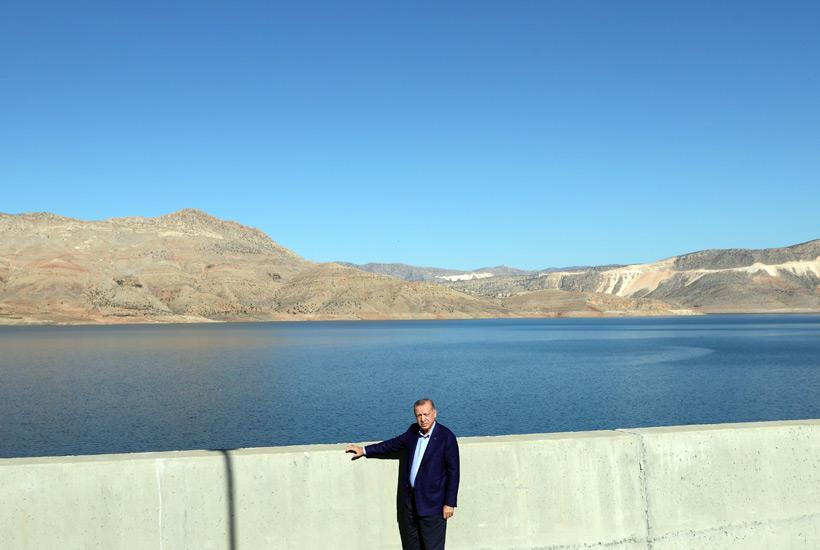 ئەردۆغان: داھاتی ساڵانەی بەنداوی ئڵیسو سێ ملیار لیرەیە