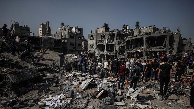 ژمارەی کوژراوانی کەرتی غەززە ١٠ ھەزار کوژراوی تێپەڕاند