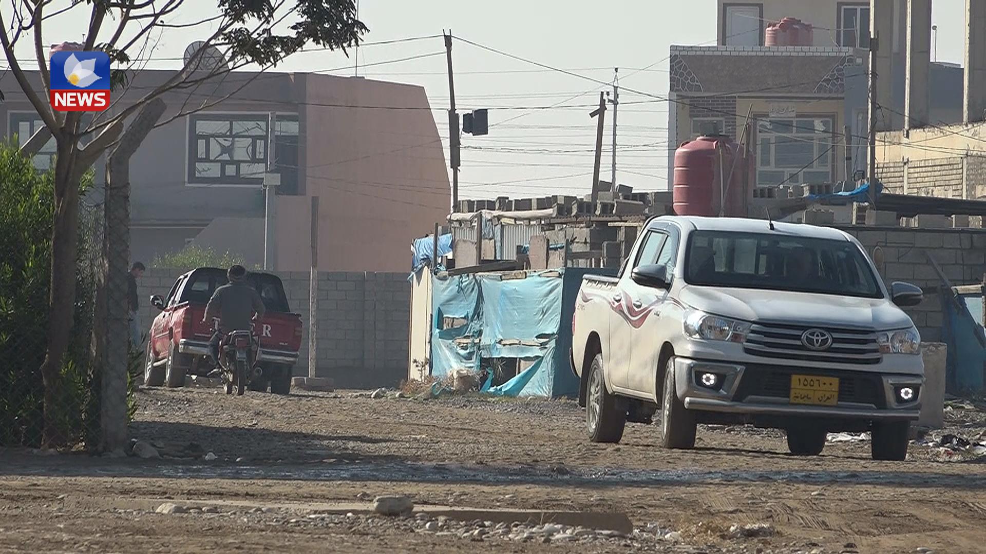 دانیشتووانی گەڕەکێکی کفری بەھۆی نەبوونی خزمەتگوزارییەوە گردبوونەوەیان ئەنجامدا