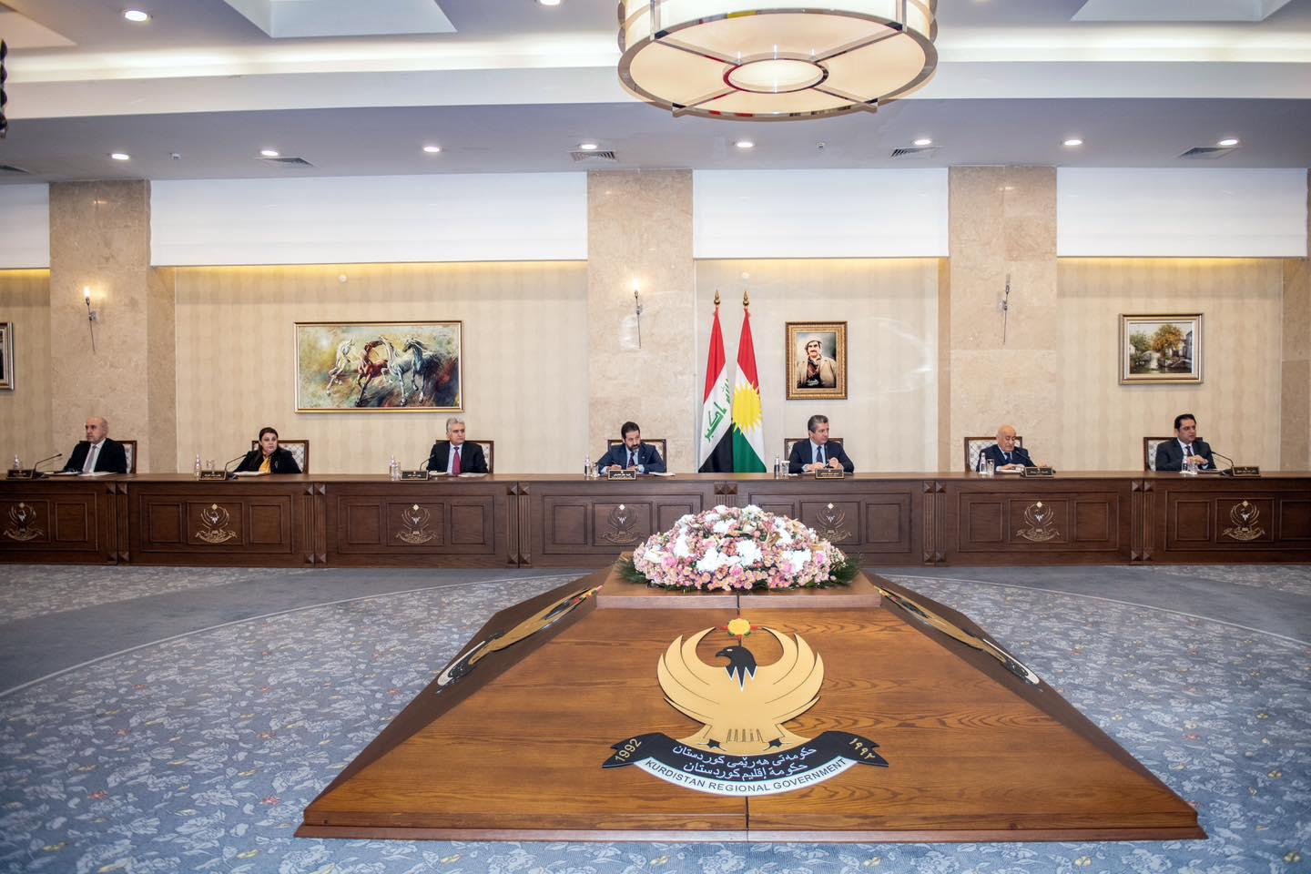 ئەنجومەنی وەزیرانی ھەرێم بەشە بودجە و مووچە و رەوشی کارەبا تاوتوێ دەکات