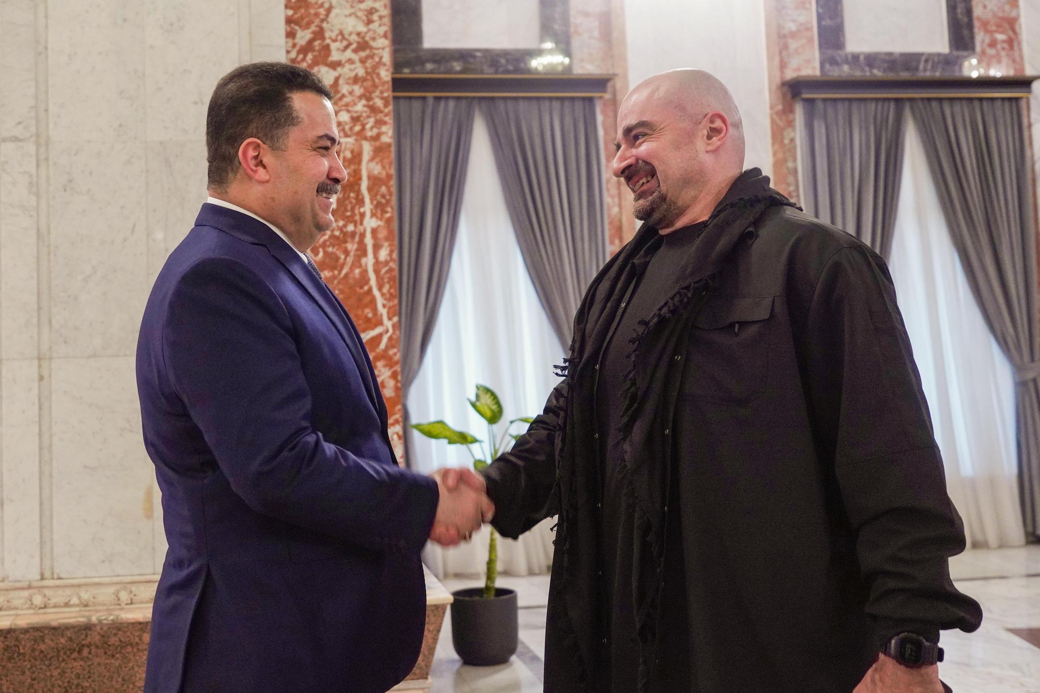 سەرۆکی یەکێتیی لەگەڵ سەرۆکوەزیرانی عێراق لە بەغداد کۆبووەوە