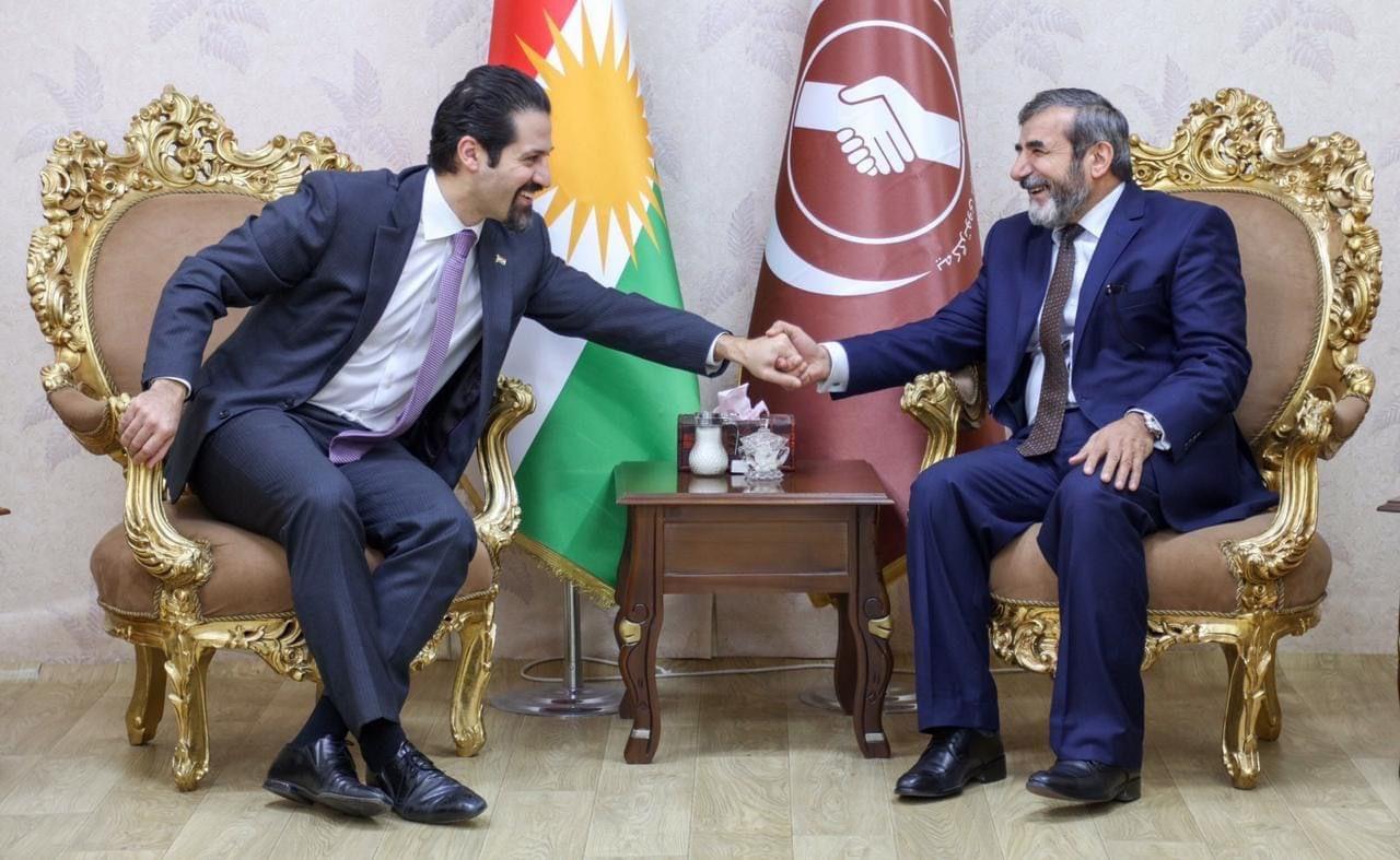 قوباد تاڵەبانی پەیامێکی پیرۆزبایی ئاڕاستەی یەکگرتووی ئیسلامی کوردستان دەکات 