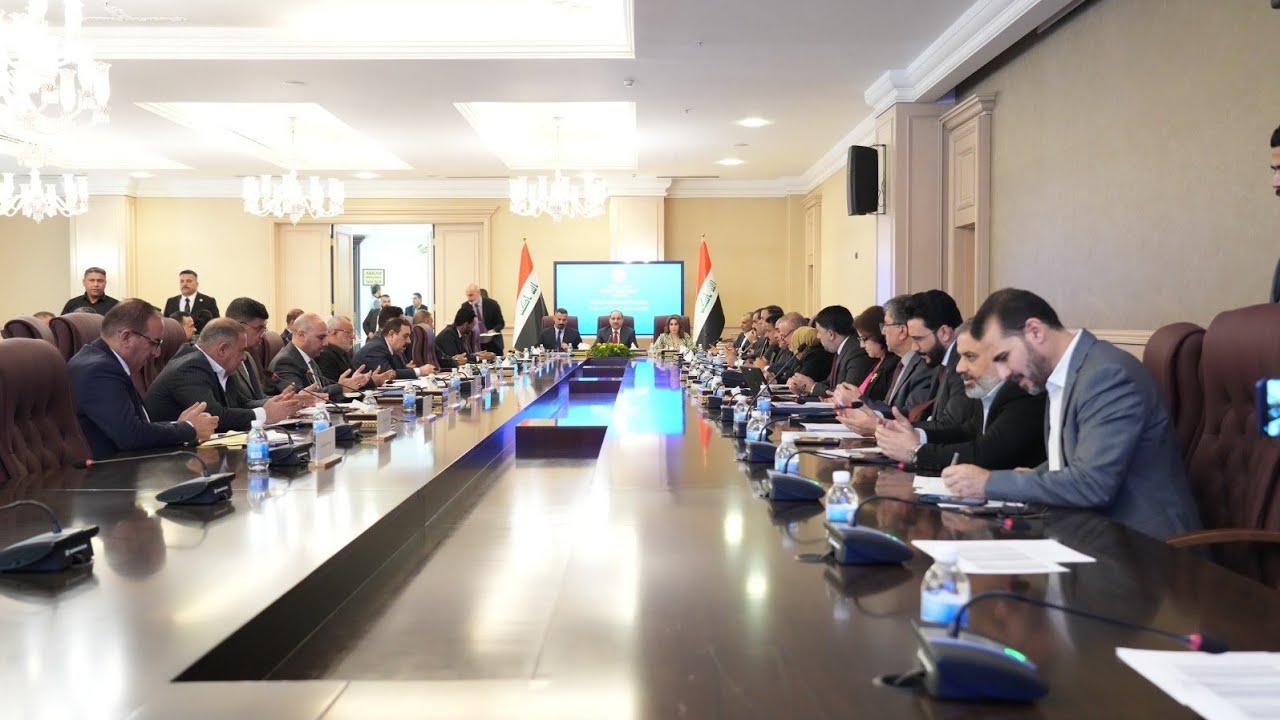 لیژنەی دارایی لەبارەی بودجەوە لەگەڵ پارێزگارەکان کۆبووەوە