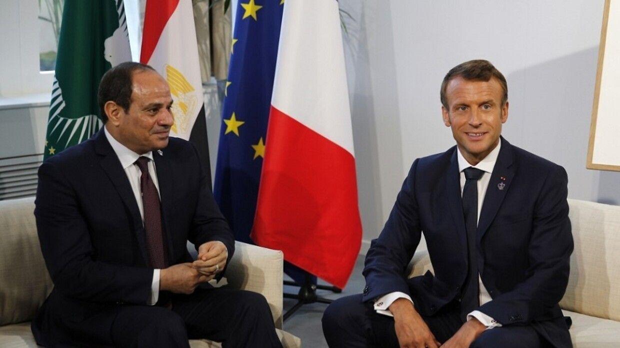 سیسی و ماكرۆن جەختیان لەسەر دەستپێكردنی پرۆسەی سیاسی لە سوریا كردەوە