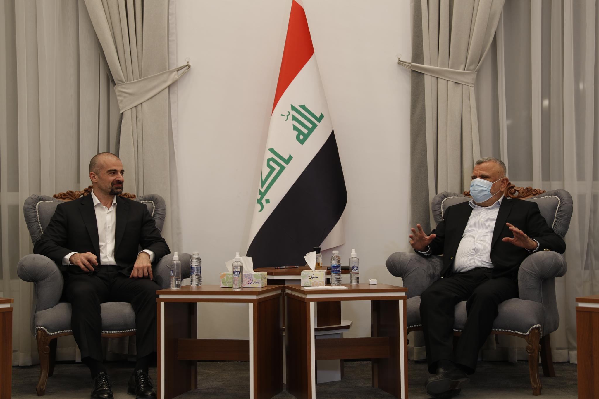 ناوەڕۆکی کۆبوونەوەی بافڵ تاڵەبانی و ھادی عامری 