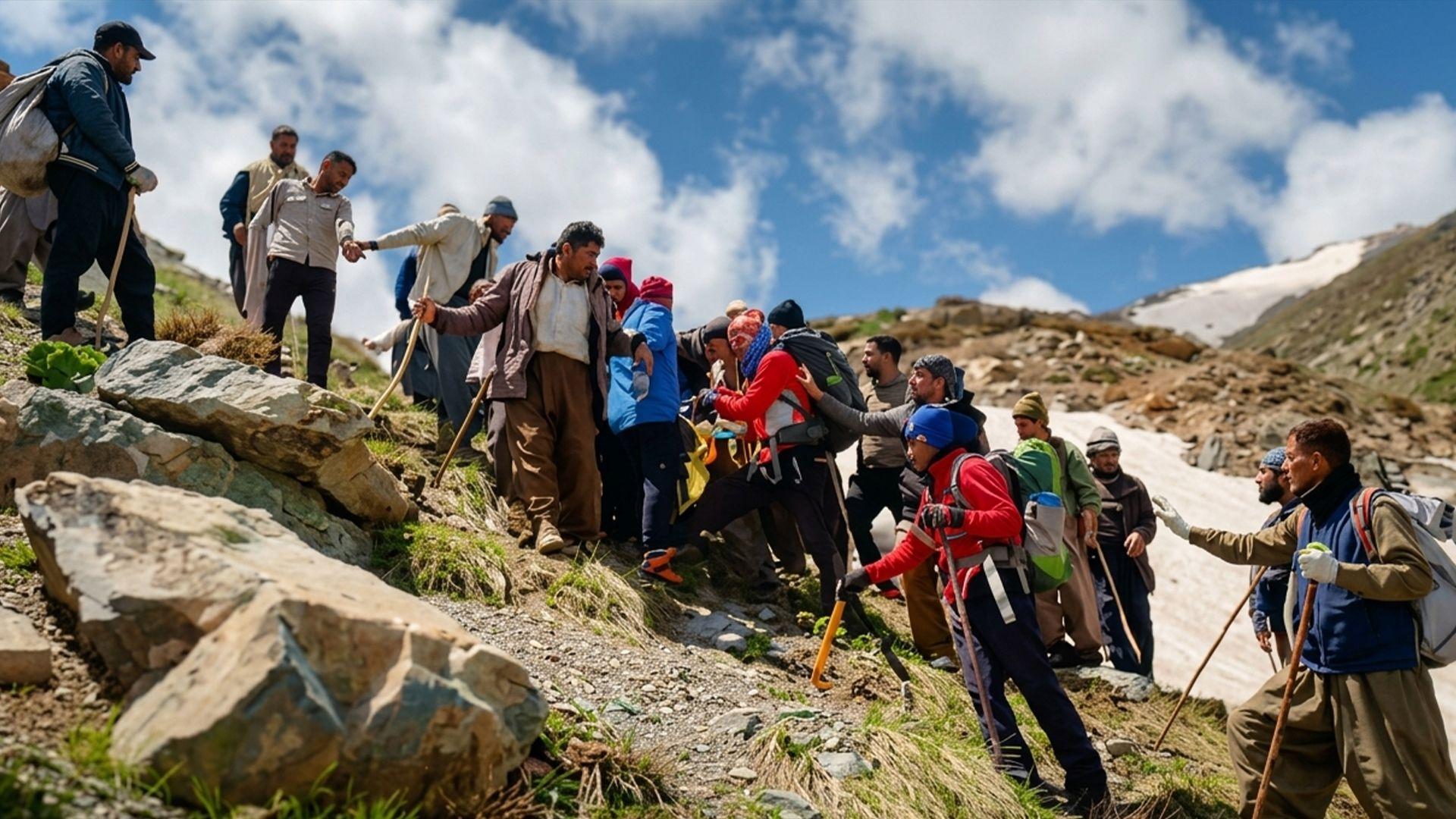 لە رۆژهەڵاتی کوردستان بەهۆی کەوتنەخوارەوە لە شاخ، کەسێک گیانی لەدەستداوە و سیانی تر بریندارن
