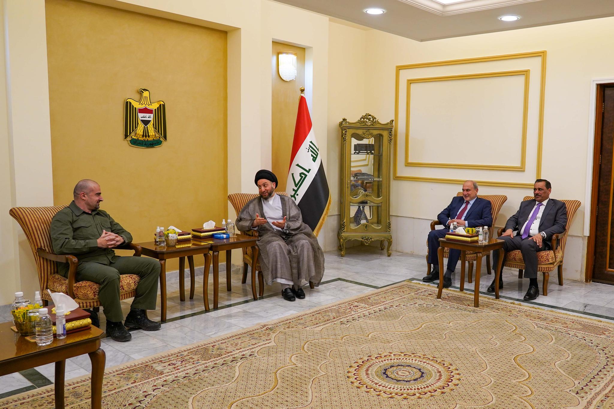 عەمار حەکیم: لەگەڵ سەرۆکی یەکێتی نیشتمانی دوایین گۆڕانکارییەکانمان تاوتوێکرد