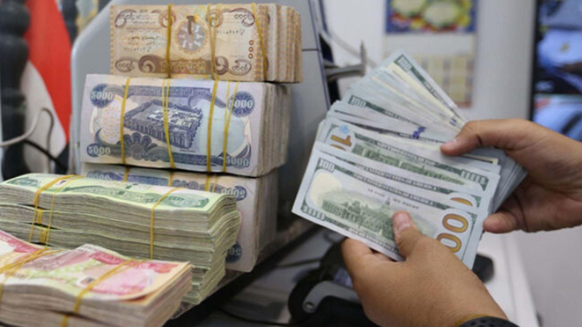 بەهای دیناری عیراقی بەرامبەر دۆلار بەرزبووەوە