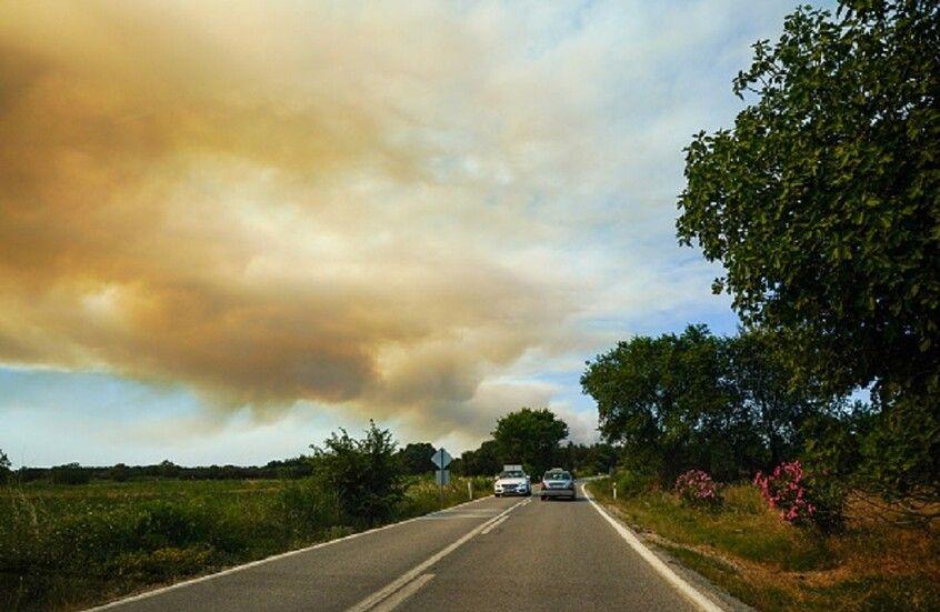 ئاگر لە دارستانەکانی ئەنتالیا کەوتووەتەوە