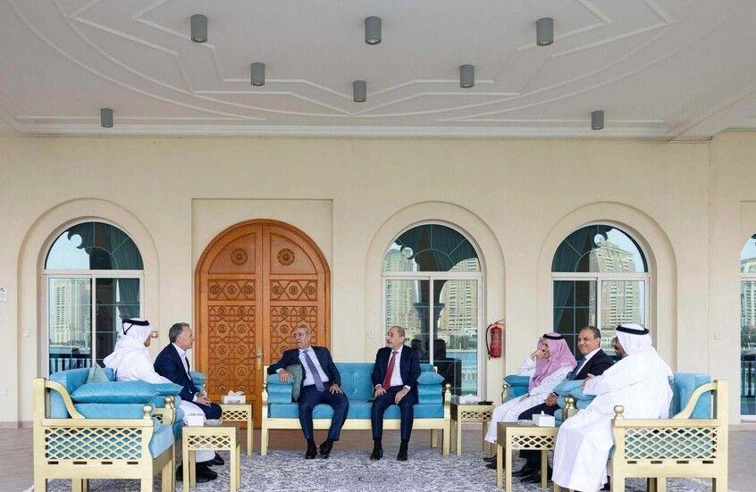 پێنج وڵاتی عەرەبی و نوێنەری ئەمریكا لە بارەی ئاگربەست لە غەززە رێككەوتن