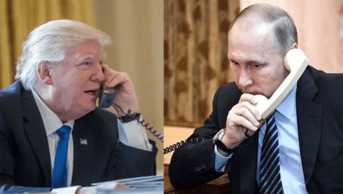 سەرۆكی ئەمریكا و سەرۆكی روسیا پەیوەندیەكی تەلەفۆنیان ئەنجامدا