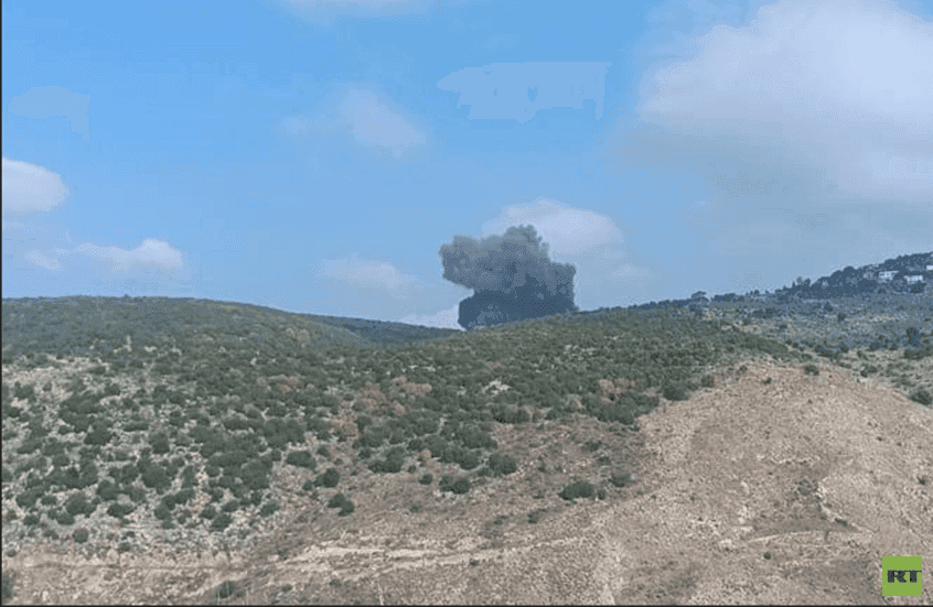 الجيش الإسرائيلي: هاجمنا أهدافا لحزب الله في لبنان