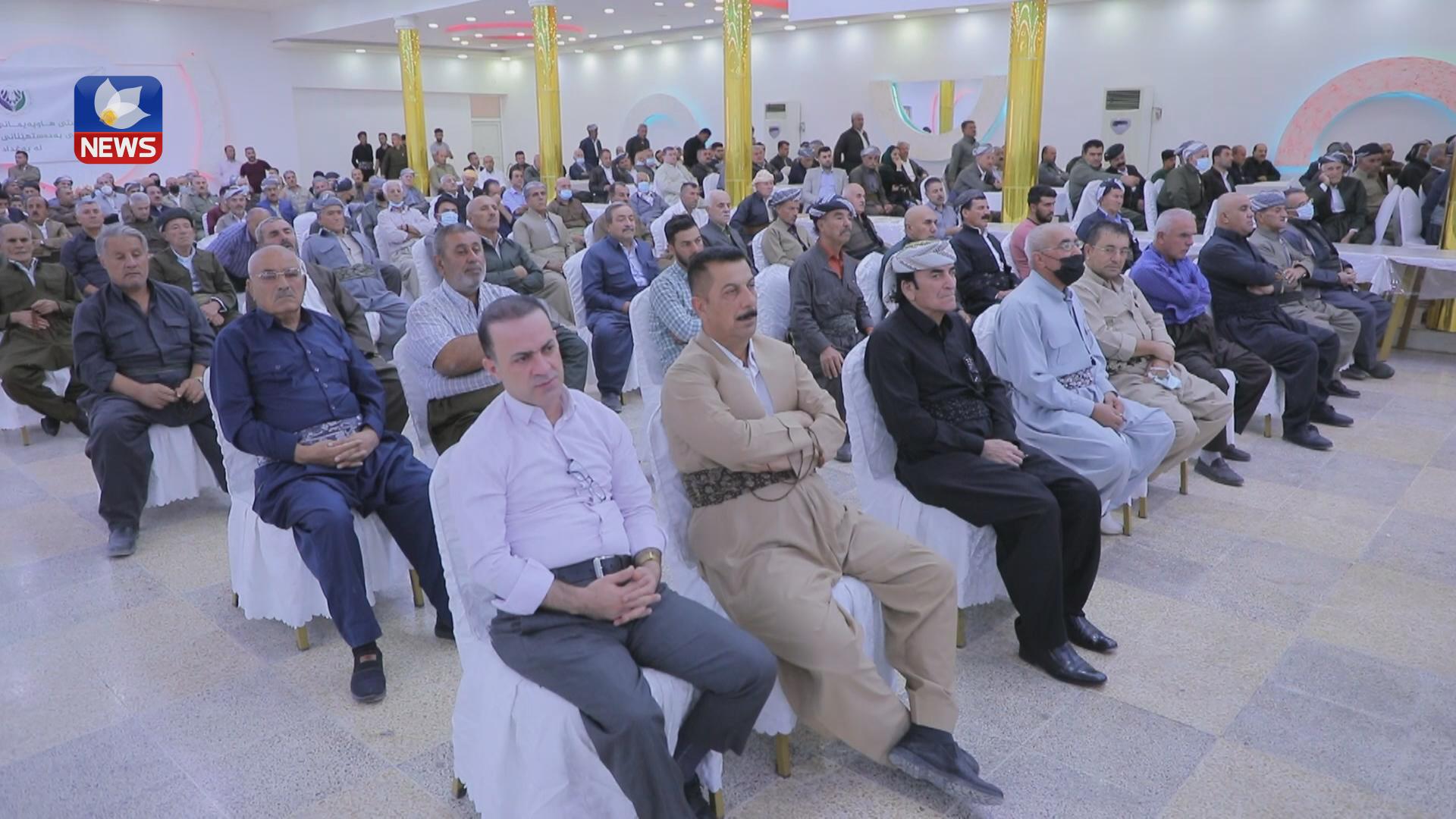 پێشمەرگە دێرینەکان و کەمئەندامبووانی سەنگەر لە سۆران پشتیوانی ھاوپەیمانی دەکەن