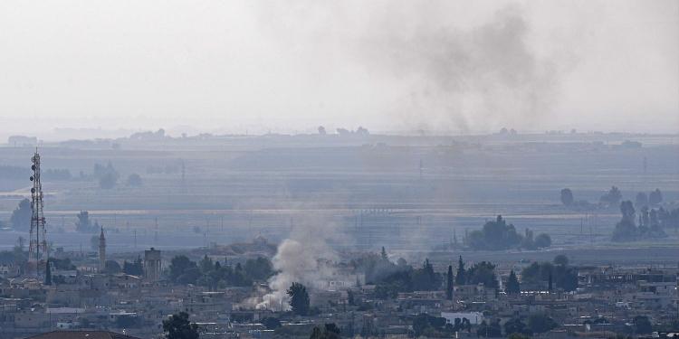 تورکیا زرگان و عەین عیسای لە حەسەکە تۆپباران کرد