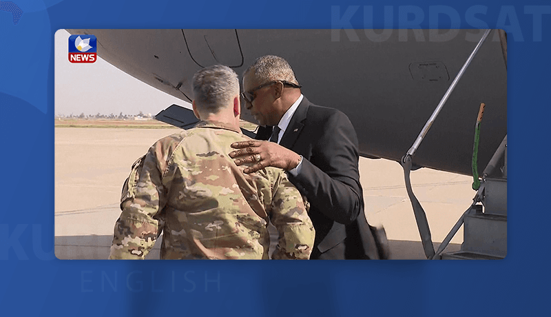 US defense secretary in Iraq on unannounced visit