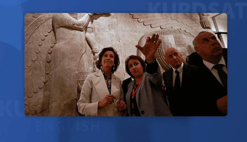 UNESCO chief visits war-battered cultural sites in Iraq