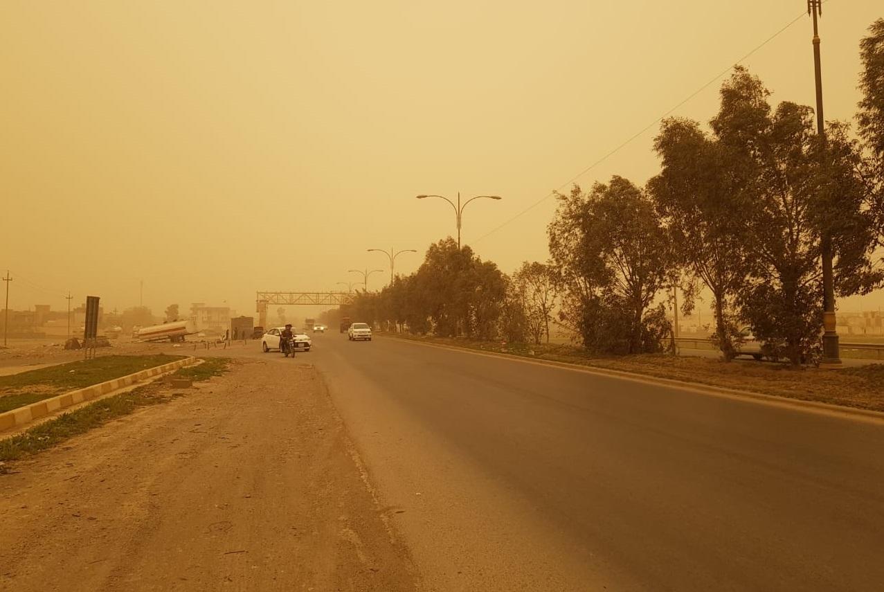 ھاتوچۆی سلێمانی لەبارەی مەترسییەکانی خۆڵبارین ھۆشداری دەداتە شۆفێران 