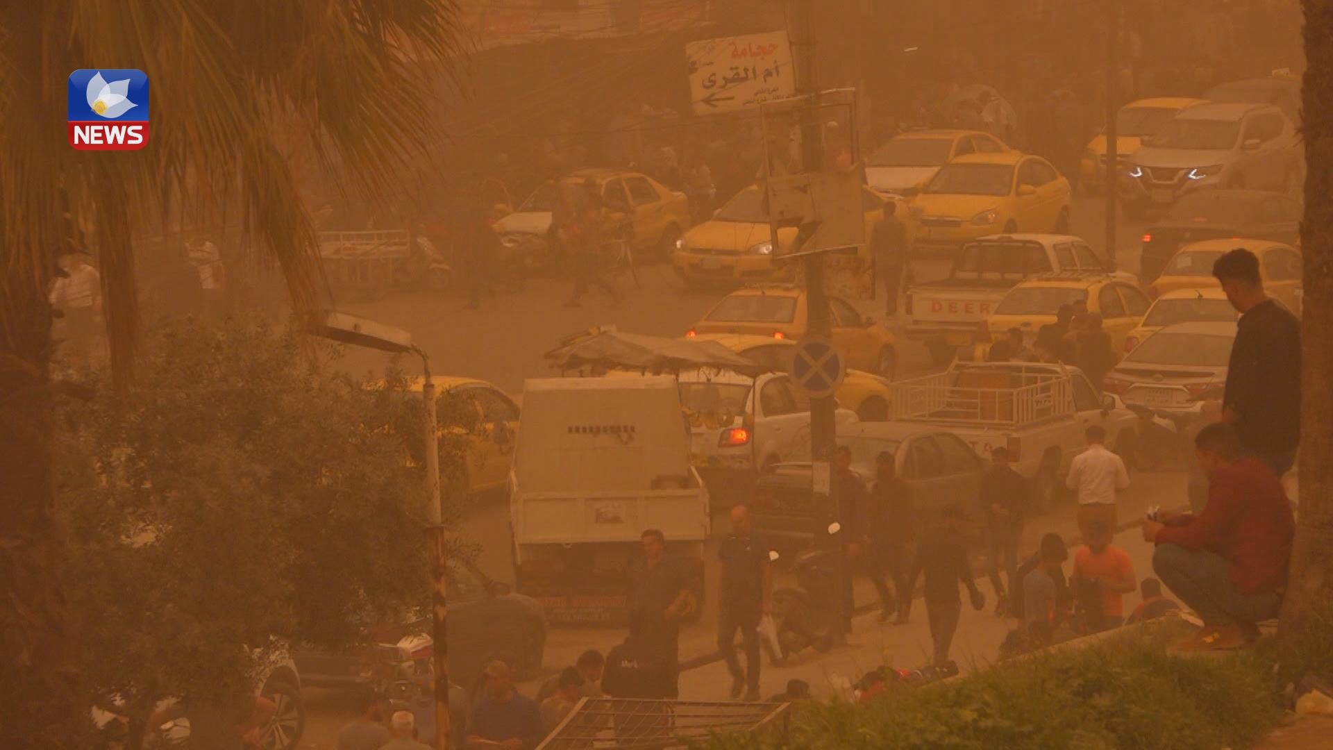 بەھۆی خۆڵبارینەوە ٢٧٠ کەس لە نەینەوا تووشی تەنگەنەفەسی بوون