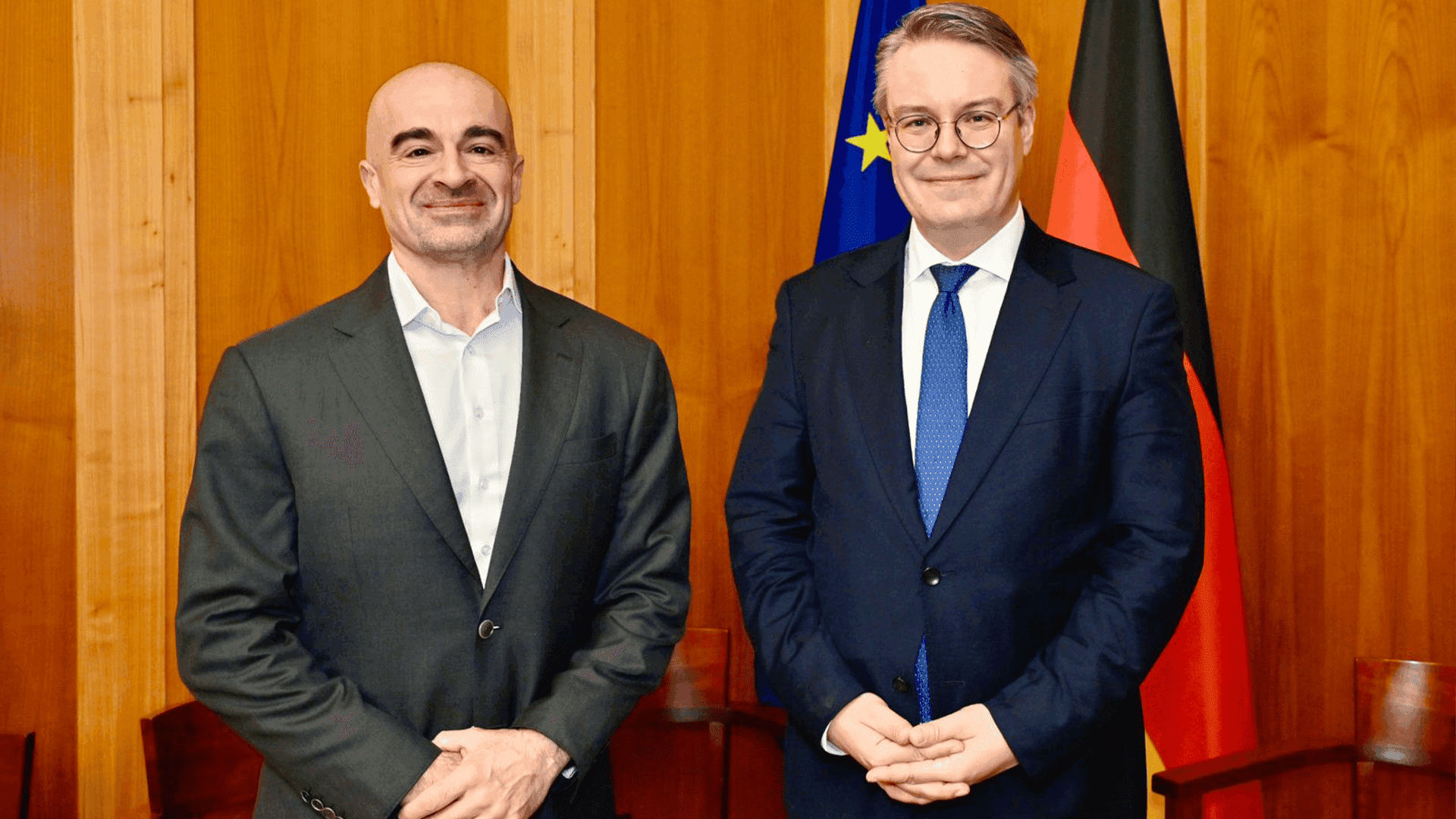 سەرۆک بافڵ و وەزیری دەوڵەتی ئەڵمانیا بۆ کاروباری دەرەوە کۆبوونەوە
