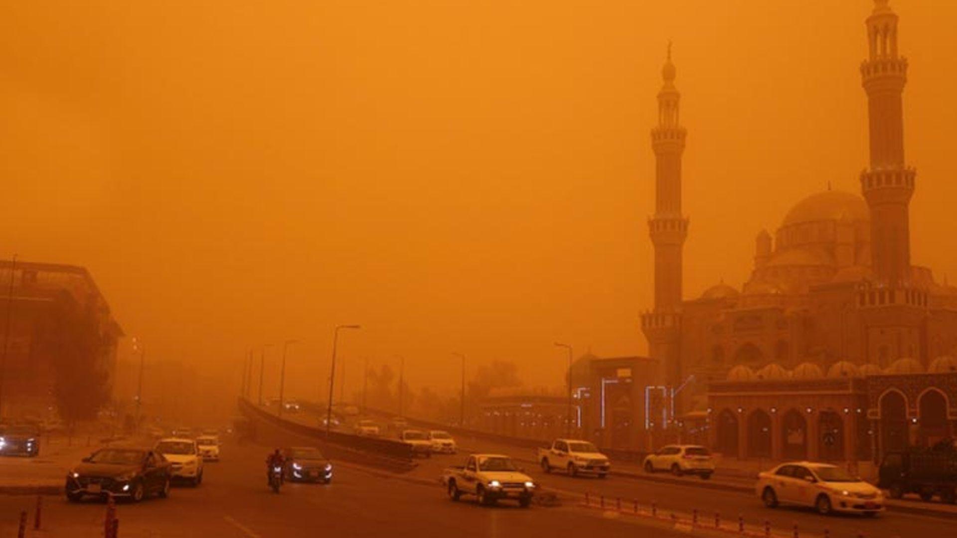 "ئەمڕۆ شەپۆلی خۆڵبارین كۆتایی دێت"