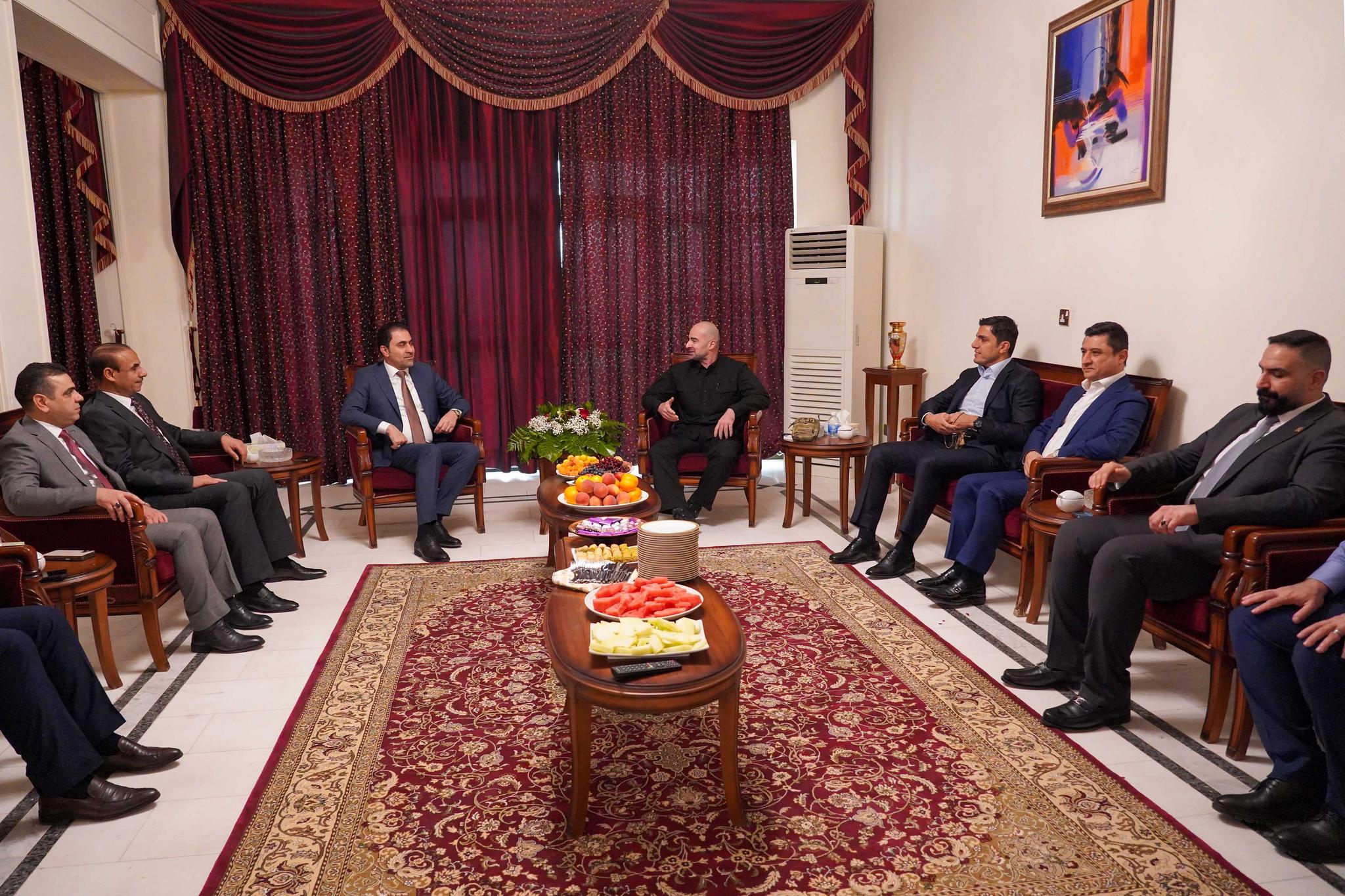 سەرۆک بافڵ جەلال تاڵەبانی پێشوازی لە پەرلەمانتارە سەربەخۆکان کرد