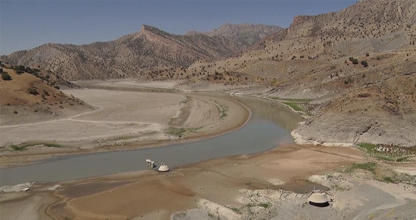 ڕووباری سیروان ھەڕەشەی ووشک بوونی لەسەرە