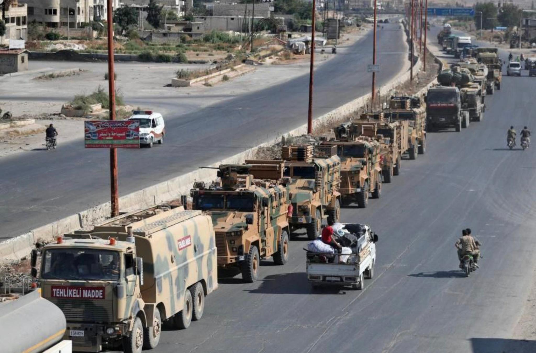 تورکیا ھێزی زیاتر ڕەوانەی سنورەکانی ڕۆژئاڤای کوردستان دەکات