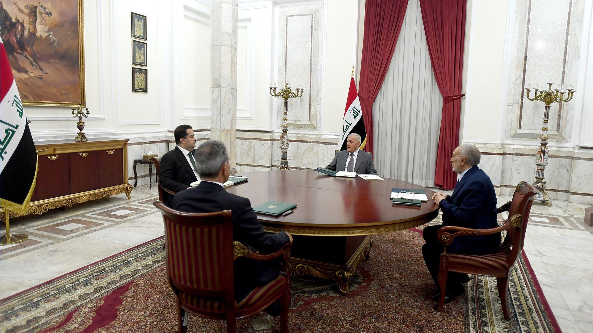 کۆبوونەوەی چوار سەرۆکایەتییەکی عیراق بەڕێوەچوو