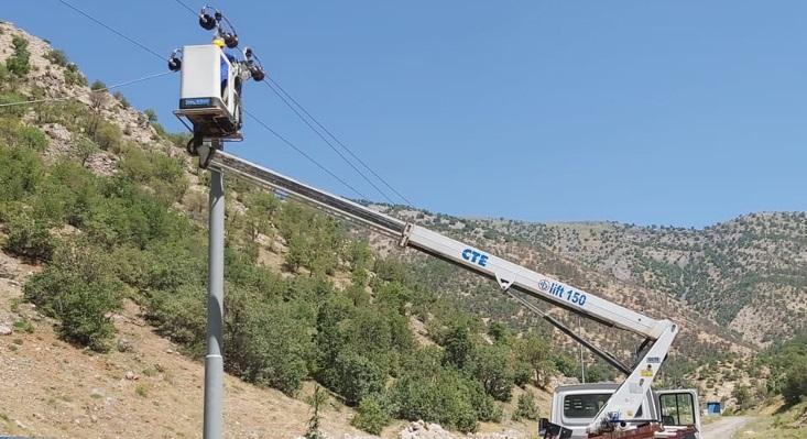 بەھۆی تۆپبارانی تورکیا لە ھەفتەیەکدا سێ جار کارەبای گوندەکانی کانی ماسێ پچڕاوە