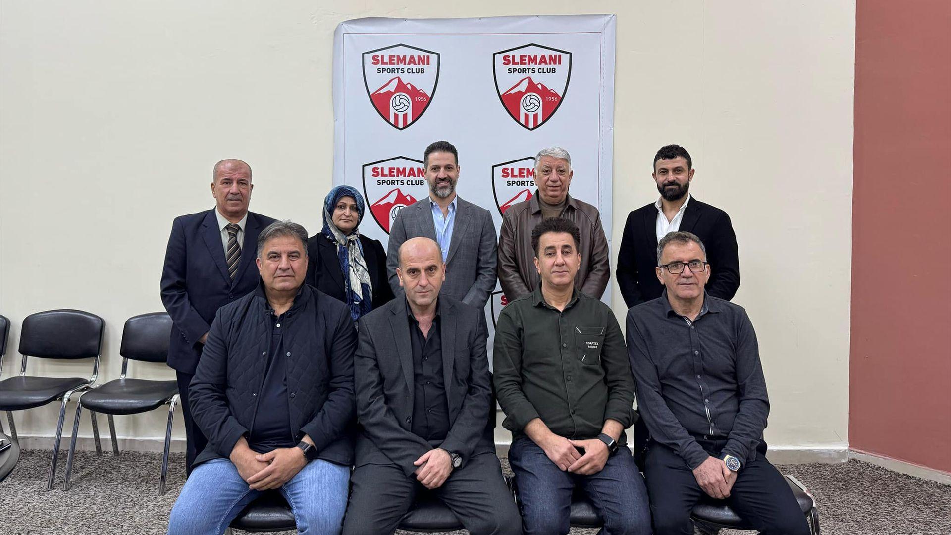 قوباد تاڵەبانی وەک سەرۆکی فەخری یانەی سلێمانی دەستنیشانکرا