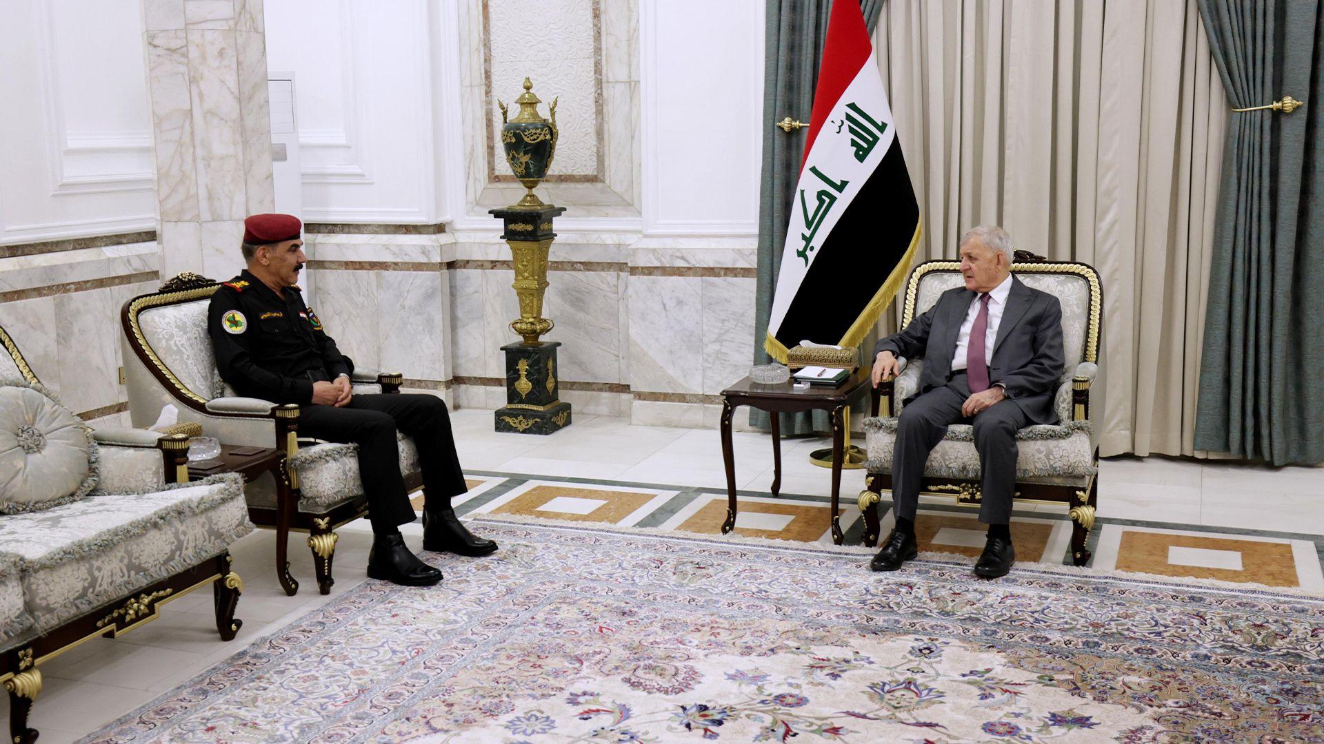 سەرۆک کۆمار پێشوازی لەبەرپرسی دەزگای دژە تیرۆر دەکات