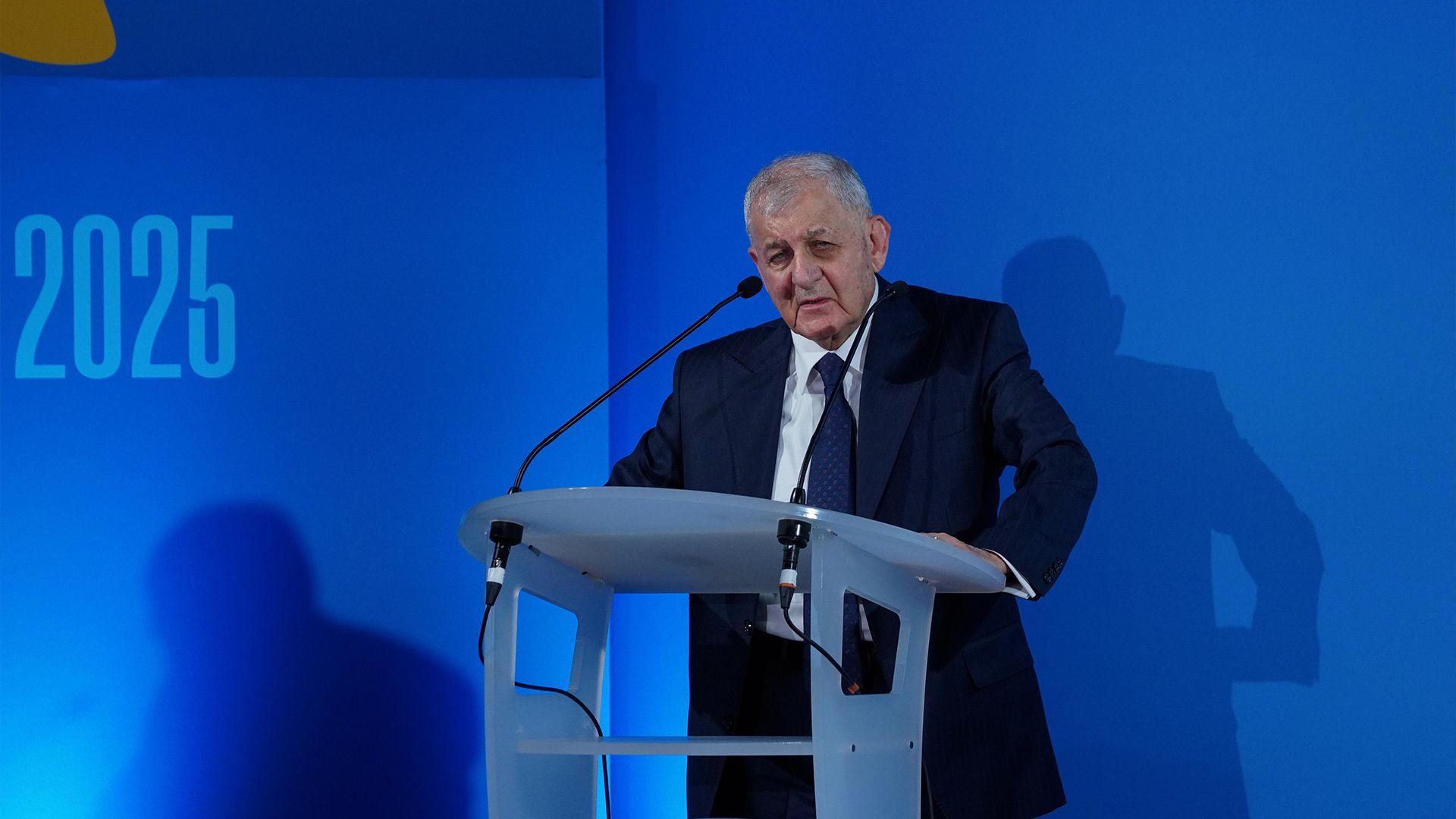 سەرۆک کۆمار سەرۆکایەتی لوتکەی دەلتای جیهان دەکات