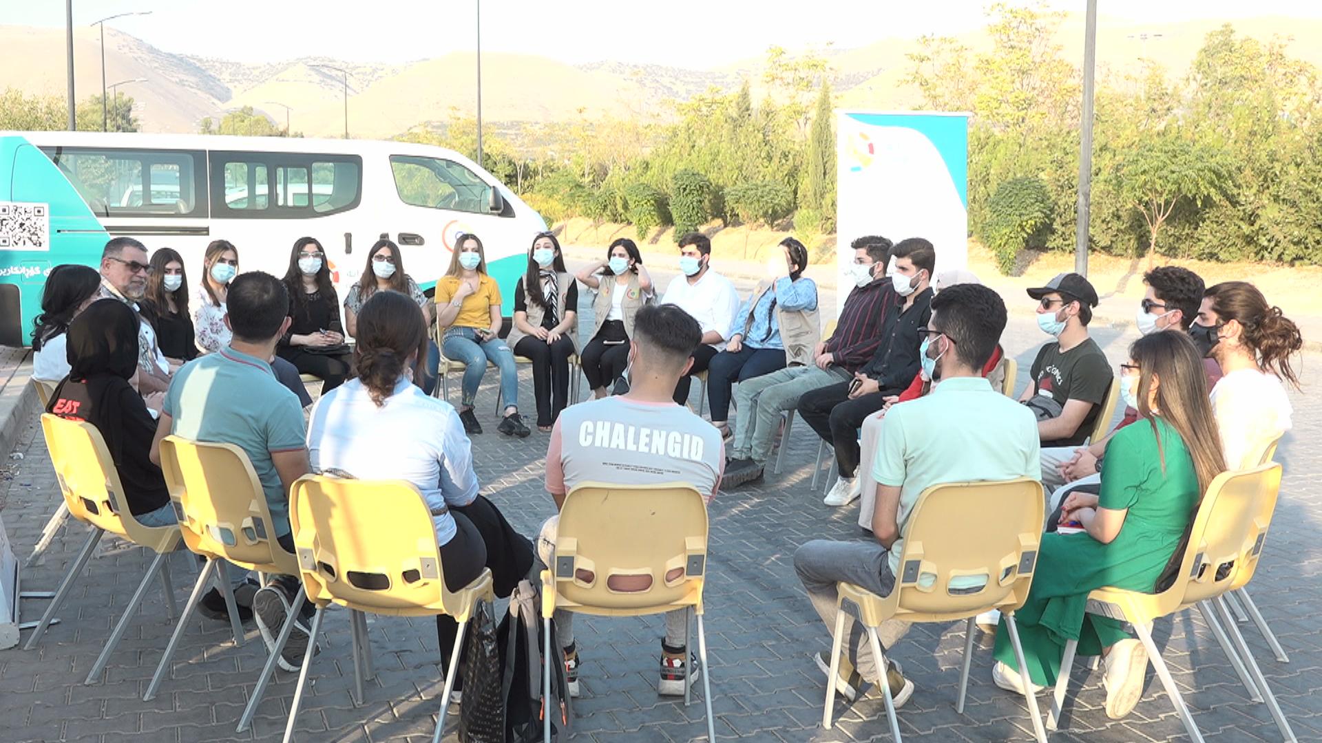 لەسلێمانی كەمپینی هاندانی گەنجان بۆ بەشداریكردن لە هەڵبژاردن راگەیەندرا