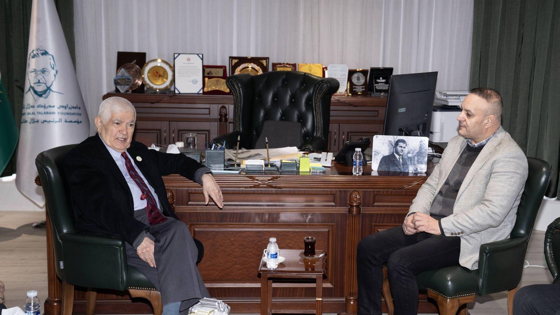 دامەزراوەی سەرۆک جەلال تاڵەبانی رووبەری سەوزایی لە شاری سلێمانی زیاد دەکات