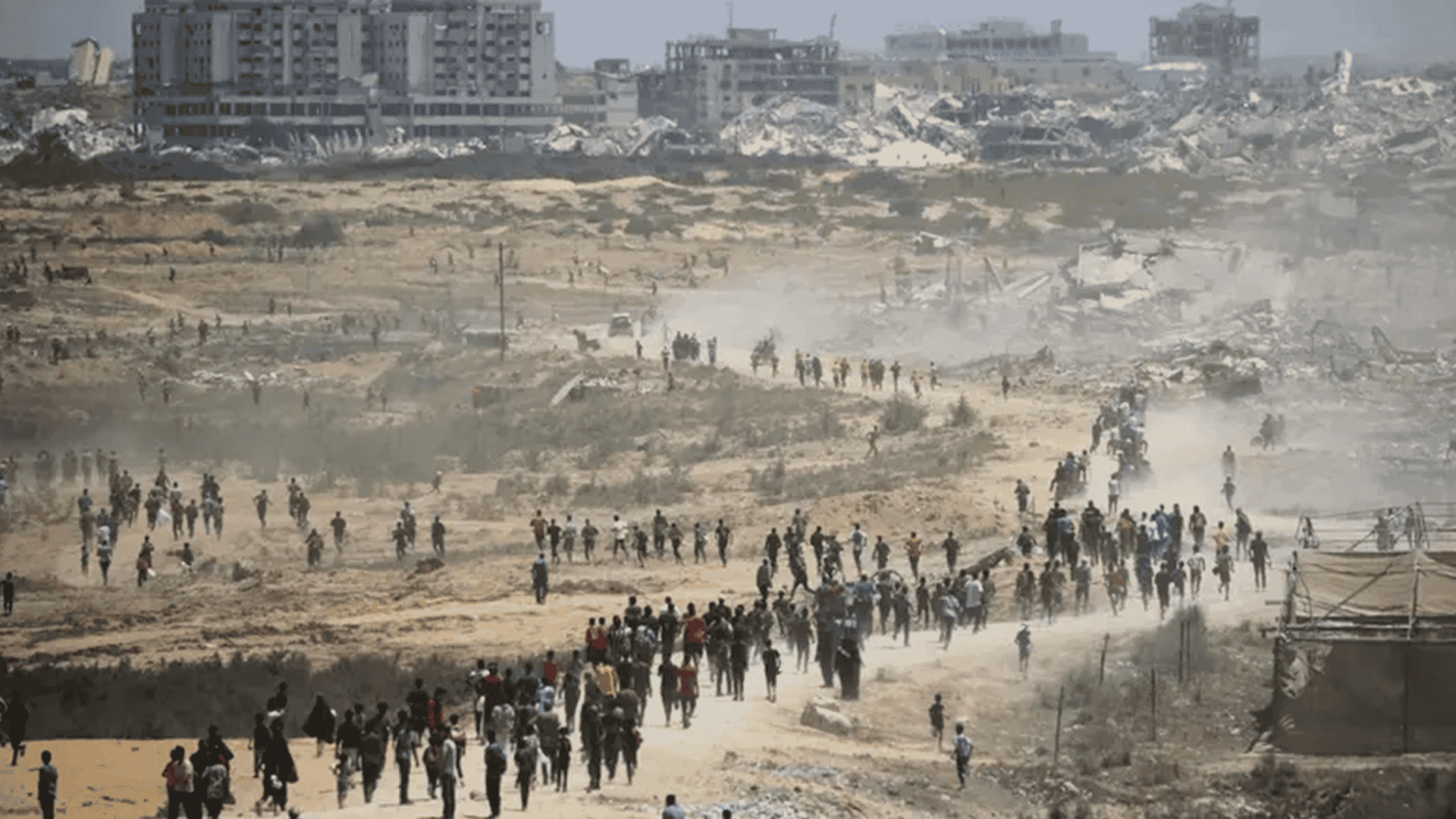 لە غەززە وەرگەڕانی بارهەڵگرێكی فریاگوزاری گیانلەدەستدانی 20 كەس لێكەوتەوە