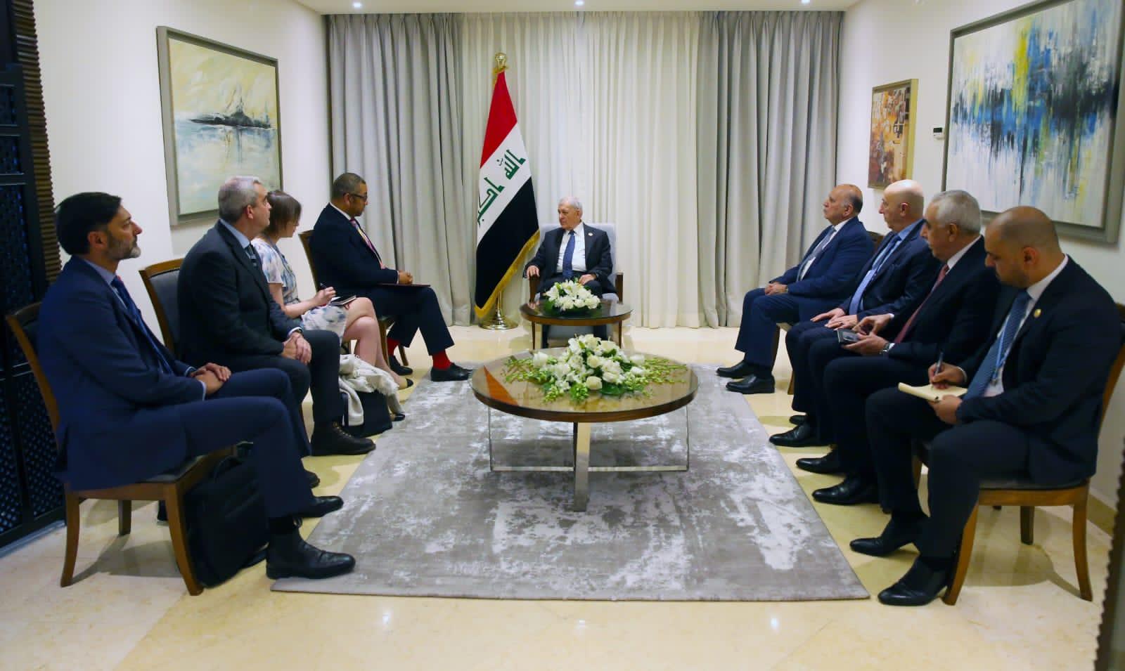 Iraqi President: Iraq's good economy could help address its problems 