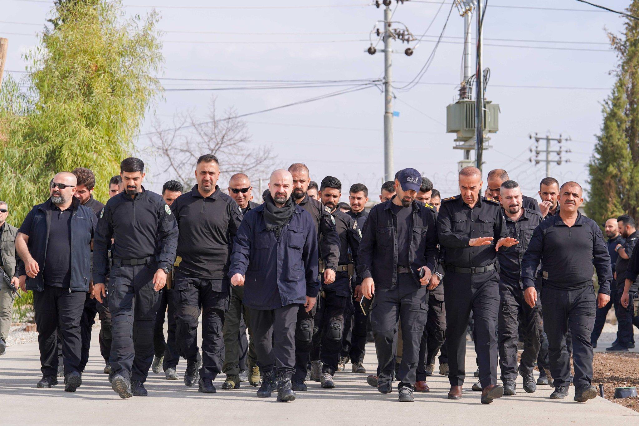 PUK President visits commanders of Kurdistan Commando Forces